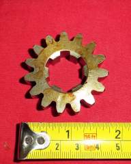 (KLX 250, Z 250 LTD, viele andere Modelle) Zahnrad Getriebeeingangswelle 2.Gang 13129-1022 2ND GEAR DRIVE SHAFT 15 T