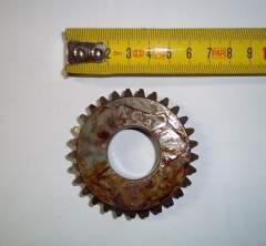 (Z 250, Z 305 CSR, viele andere Modelle) Zahnrad Getriebeausgangswelle 4.Gang 13129-1093 4TH GEAR OUTPUT SHAFT 29 T