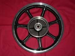 (Z 440 Twin LTD, Z 400 Twin LTD) Hinterrad komplett schwarz 41073-1055 SOLID WHEEL ASSY REAR BLACK