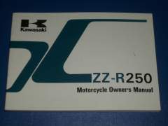(ZZR 250 H5) Owner`s Manual ZZR 250 Englisch